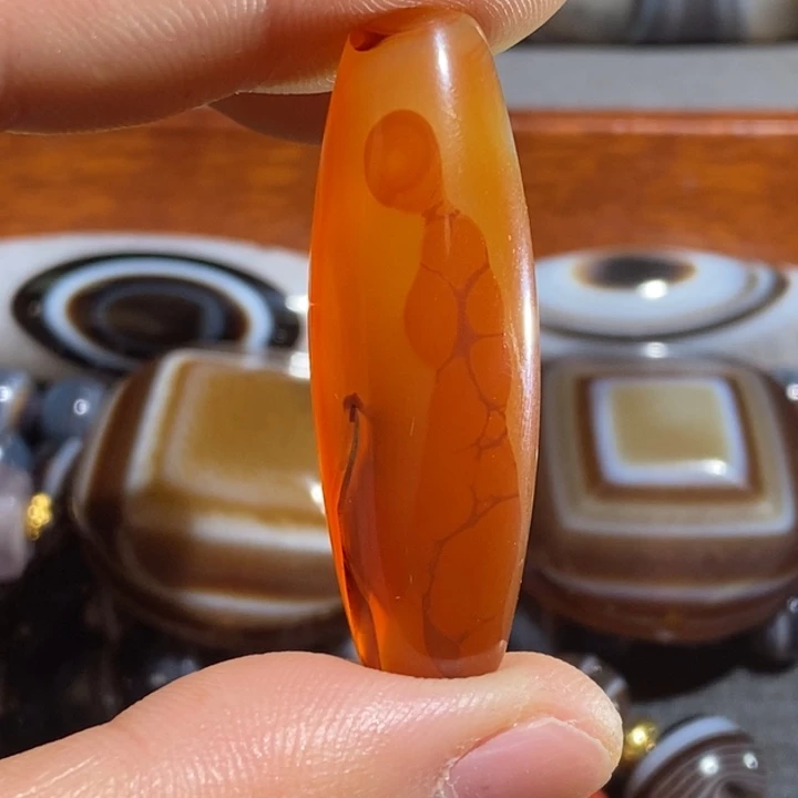 停***雲玛瑙/玉髓未镶嵌颈饰