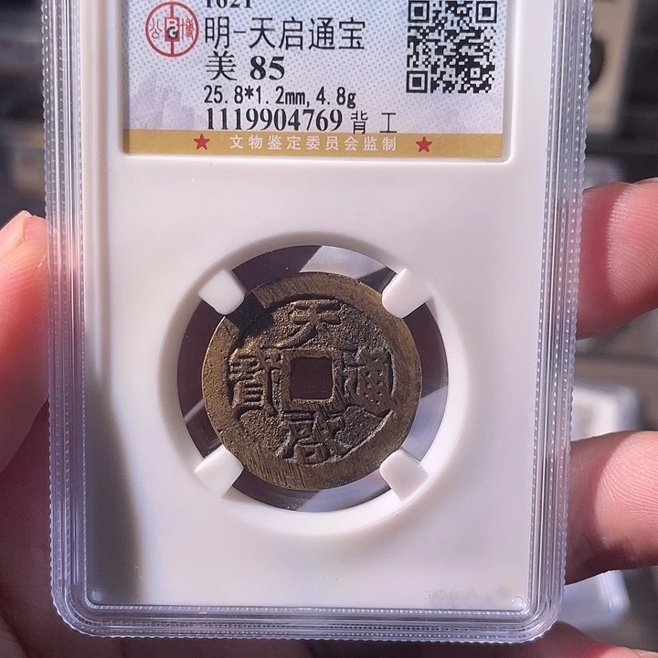 ****转铜EB封装评级盒子币一个4769
