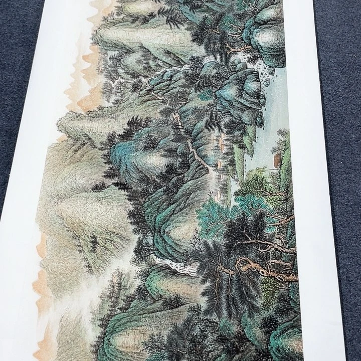 柿***意国画纯手工国画鉴赏