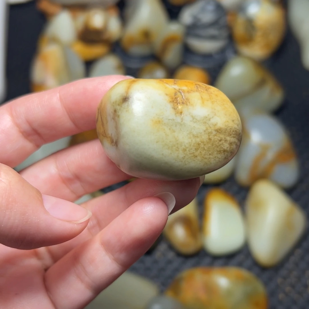 和田玉未镶嵌挂件19