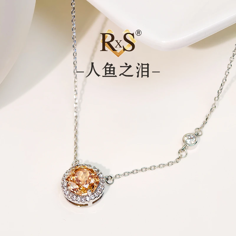 铜合金项链 镀925 L001【人鱼之泪】人鱼之泪系列--项链
