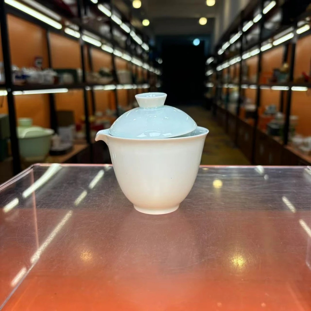 秋香茶具  影青一壶两杯-6382