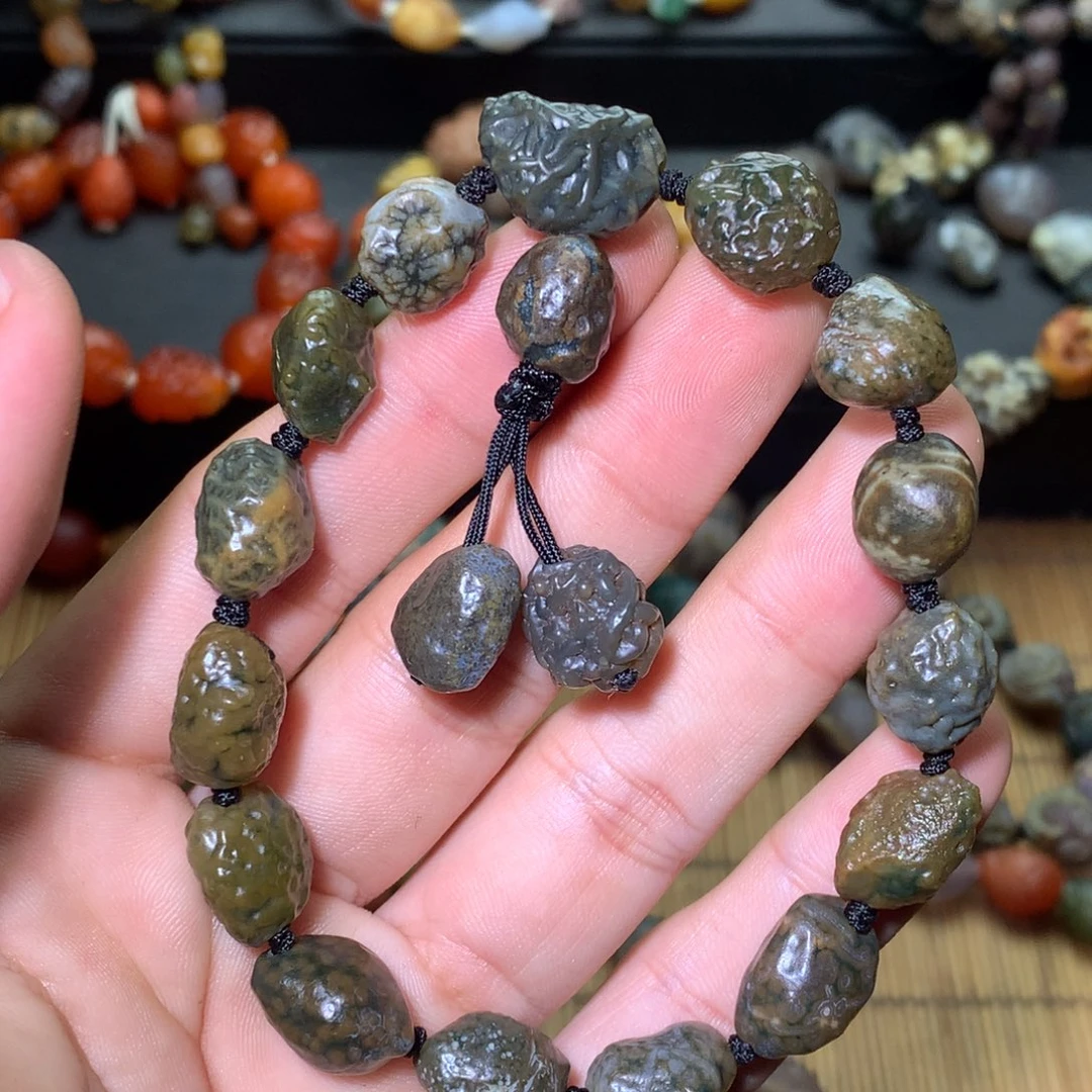 玛瑙/玉髓未镶嵌手链