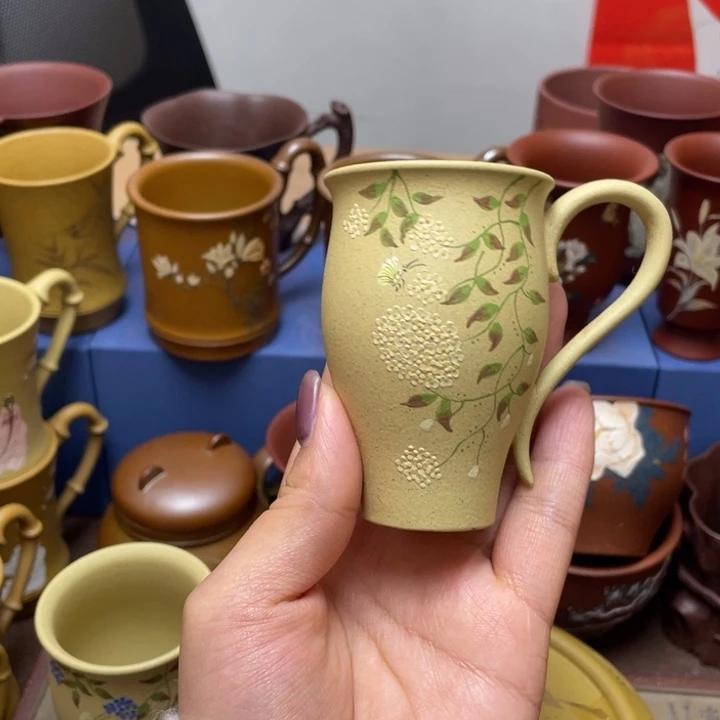 紫砂茶杯紫砂主人杯