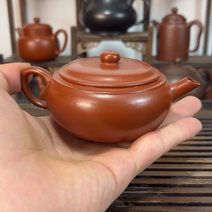 茶壶紫砂原矿紫砂手工制作