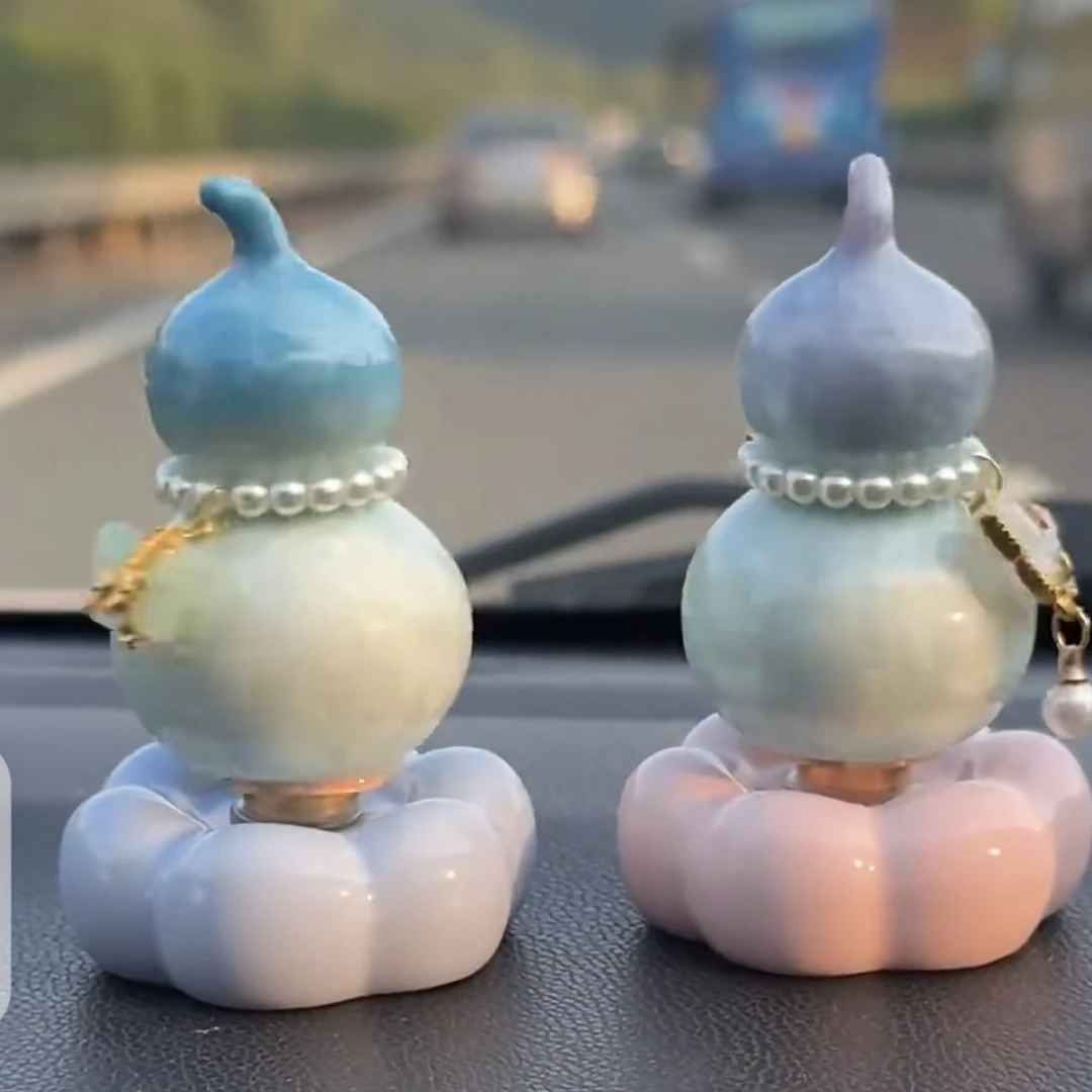 景德镇转转乐结晶釉陶瓷转转摆件 精致桌面小物 创意礼物随手礼