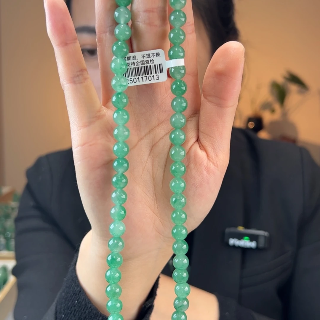 石英质玉项链未镶嵌o****o8m m