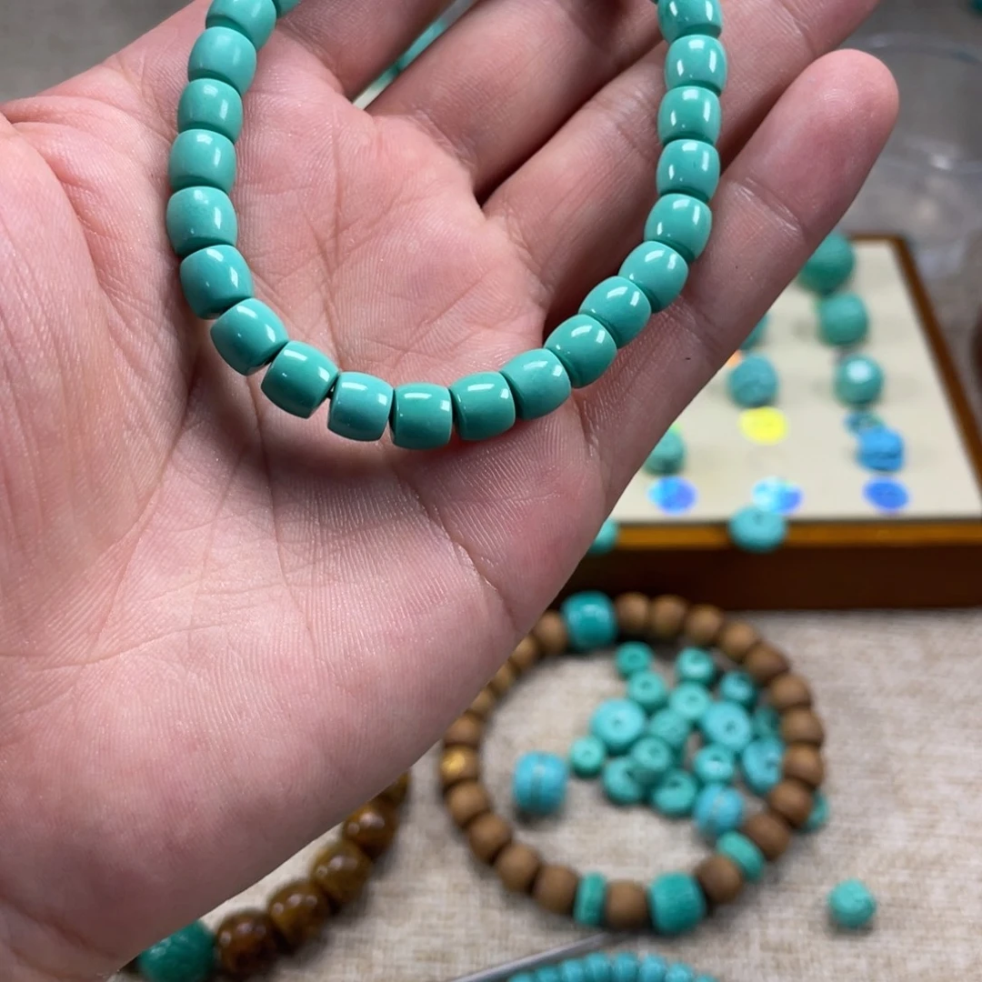 原生态湖北矿小配饰，直径7