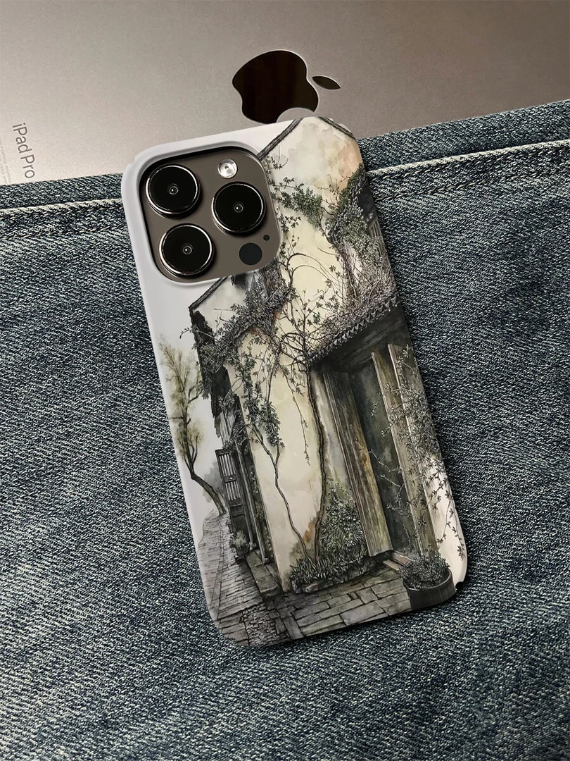 老房屋建筑手机壳适用于苹果16promax17华为荣耀vivo小米等