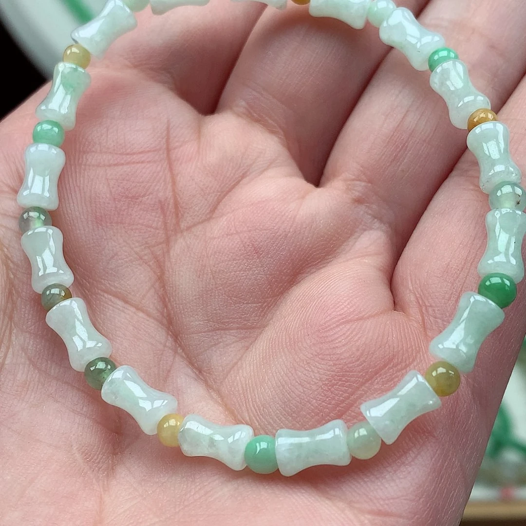 翡翠未镶嵌手链翡翠