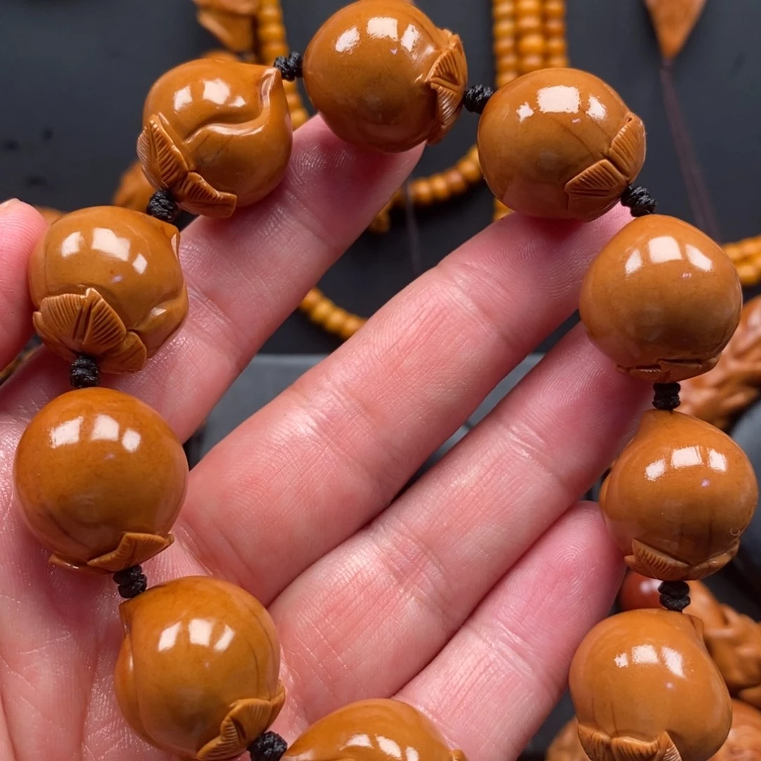 橄榄核手串/手链寿桃串