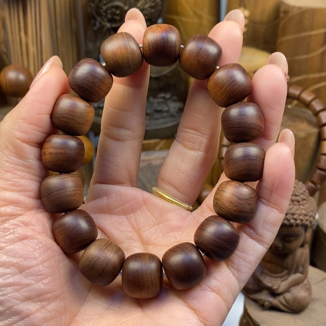 檀香木手串/手链会***鱼老山檀香1314奶香