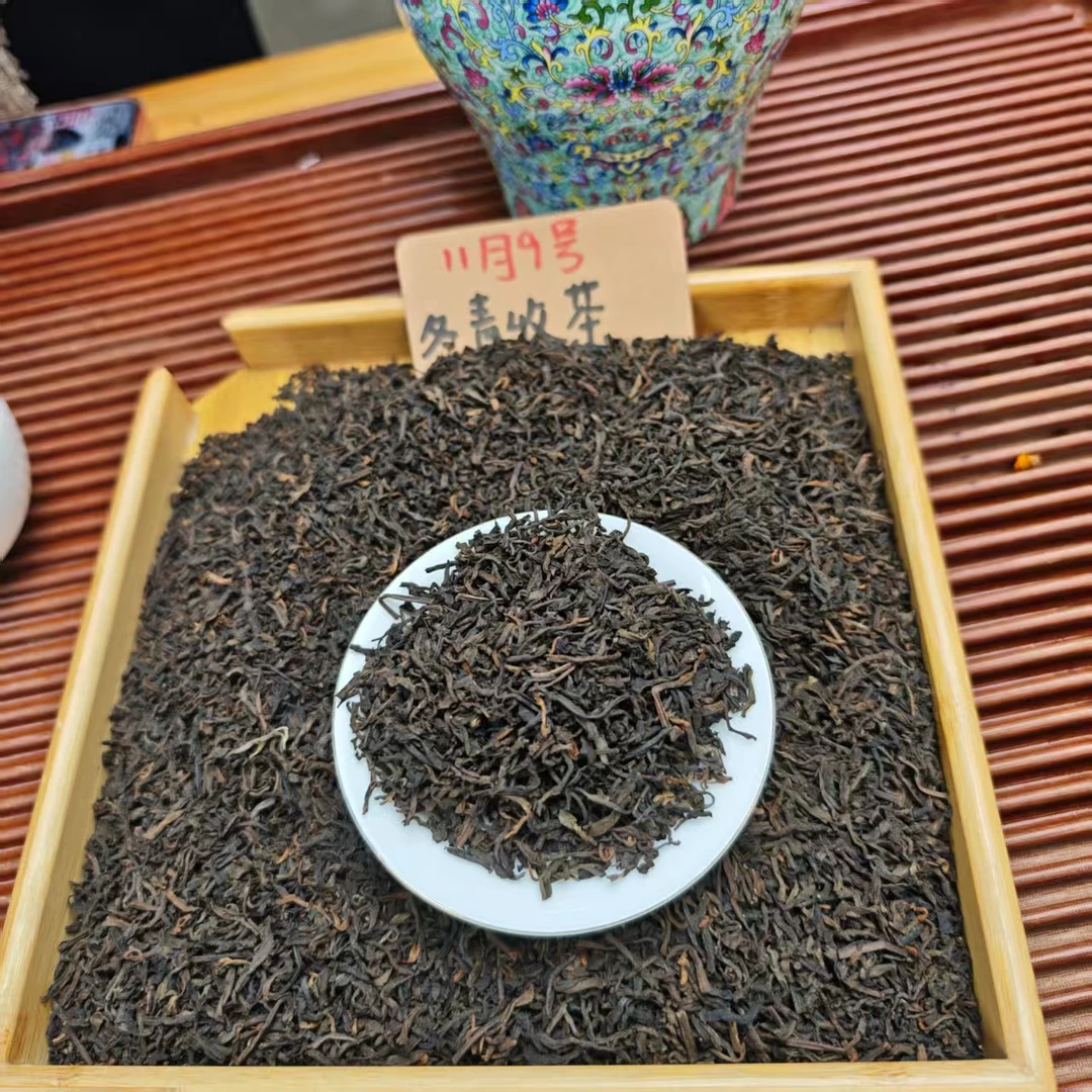 2010桃花醉老六堡 蜜桃香桃花香 干仓存储 冬青收茶