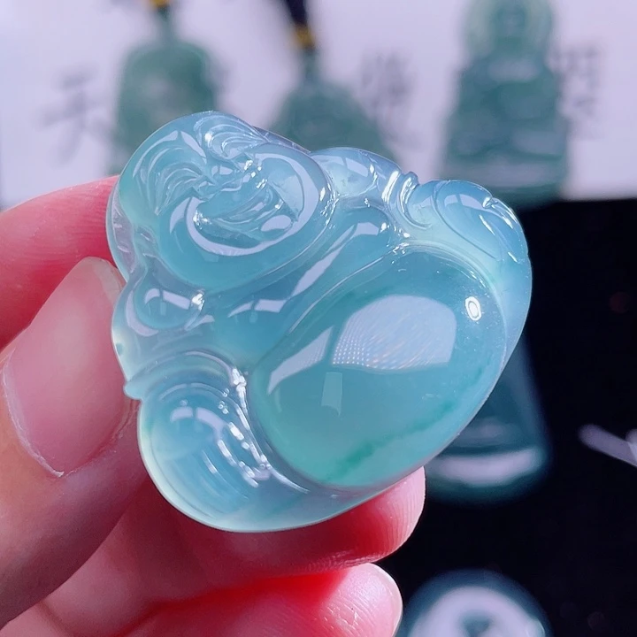 翡翠未镶嵌颈饰9999999999