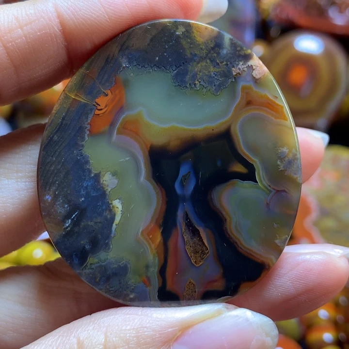 玛瑙/玉髓战国红吊坠未镶嵌