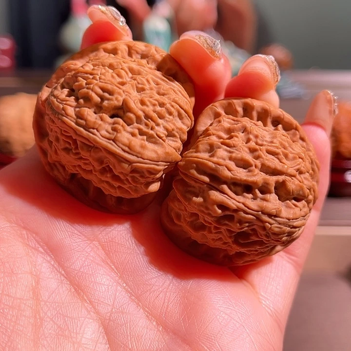 文玩核桃把件全品 白狮子
