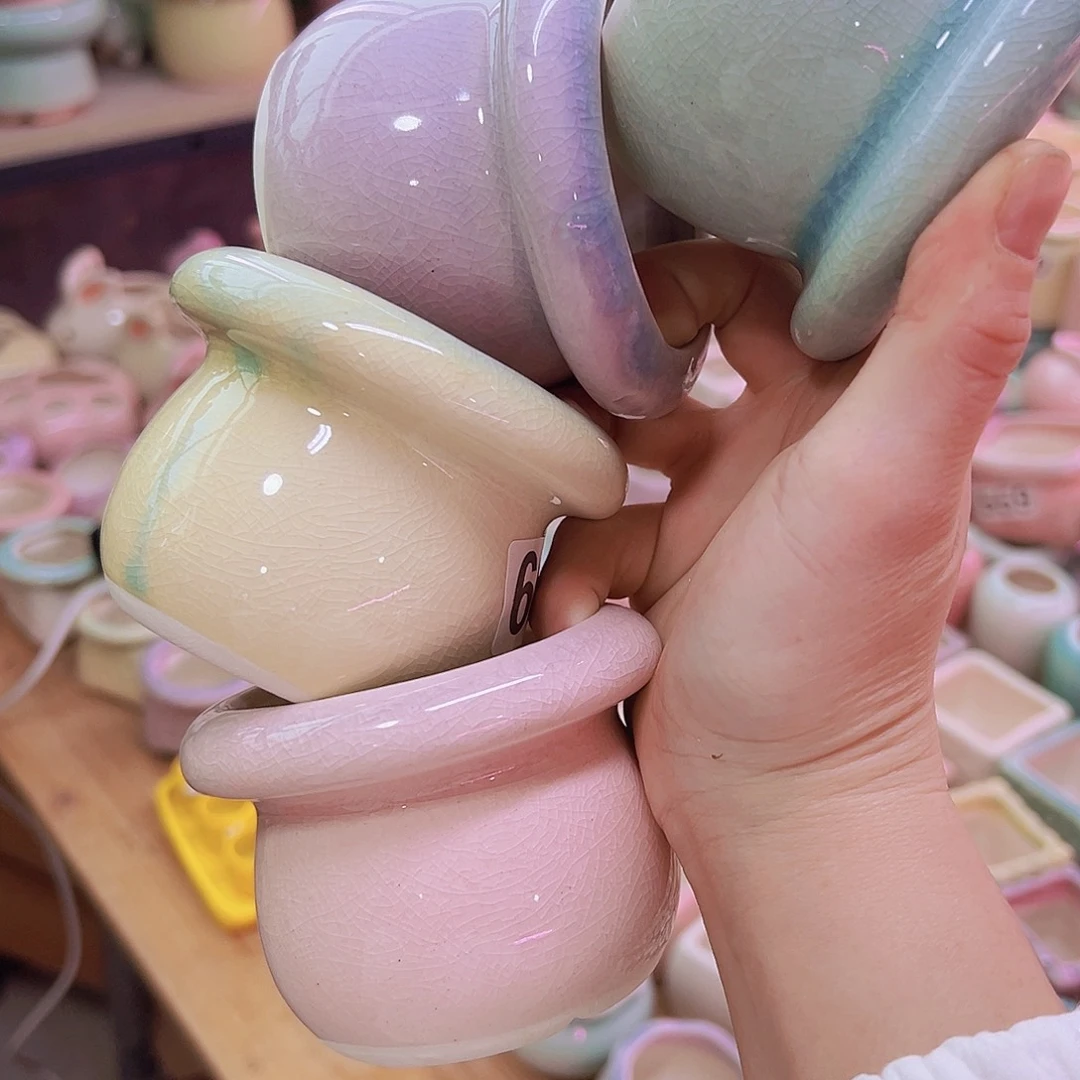 陶瓷花盆当场凑满12包邮