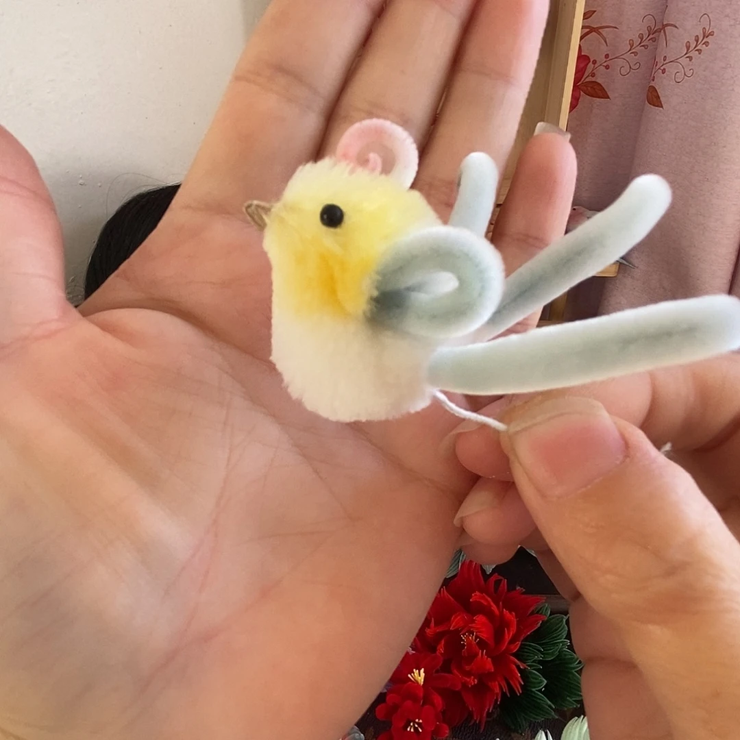 非遗绒花胖绒肥球