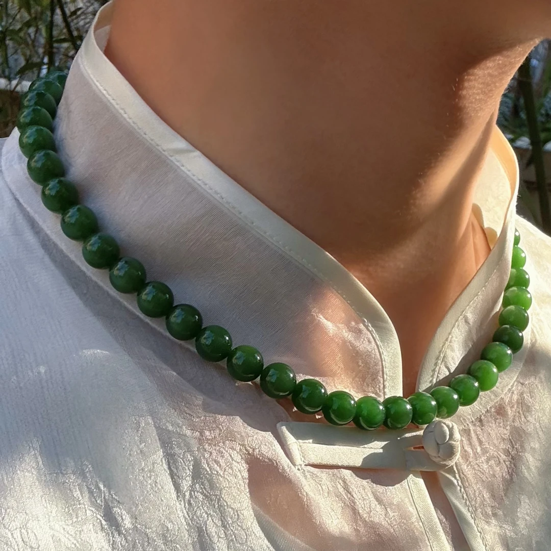 壹屿珠宝 7728 和田玉典藏碧玉颈饰