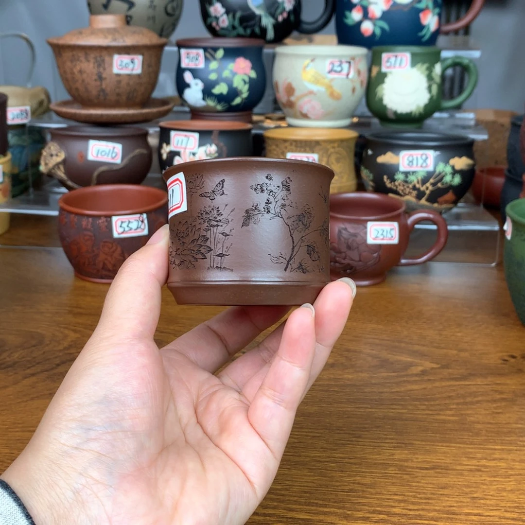 茶杯紫砂宜兴紫砂茶具