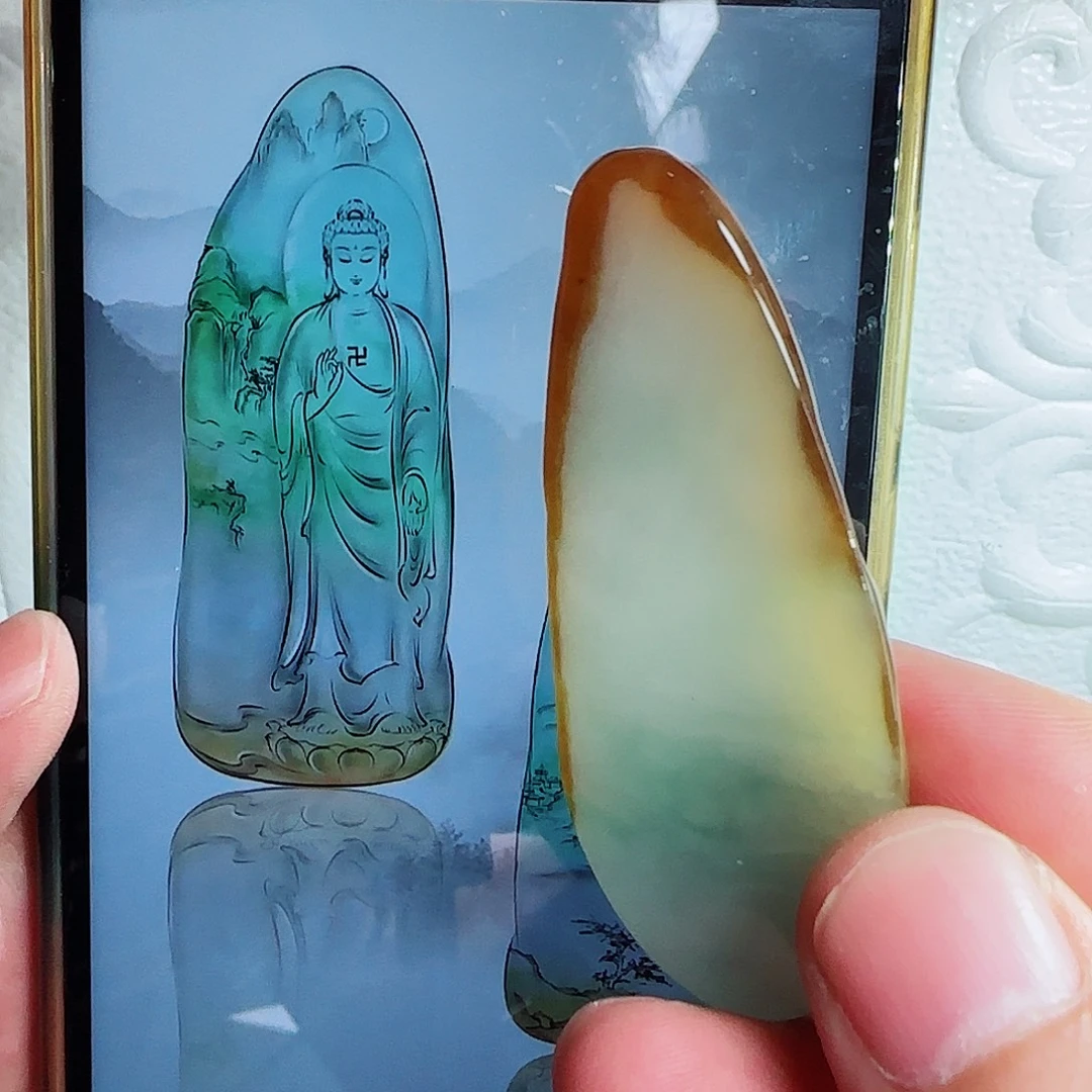 定制翡翠未镶嵌翡翠含工