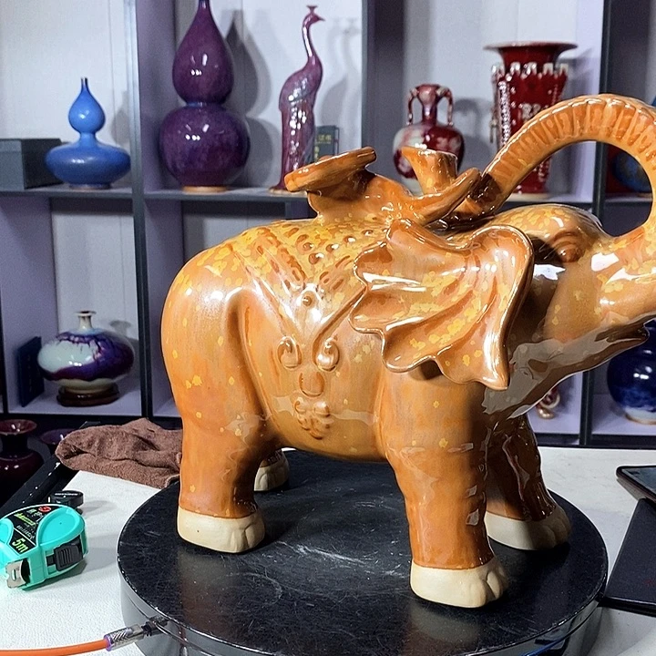 瓷片中国神垕精品钧瓷