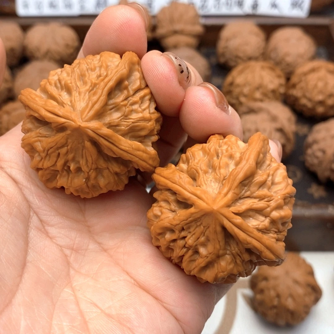 把件文玩核桃43尺全品玉玺丁