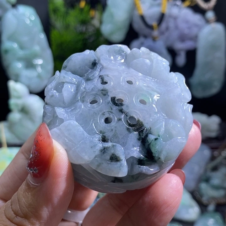 【闪购商品】颈饰未镶嵌翡翠香炉