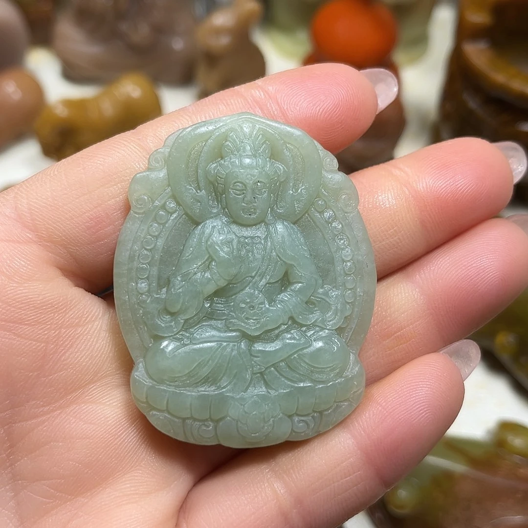 白玉菩提吊坠白玉菩提吊坠