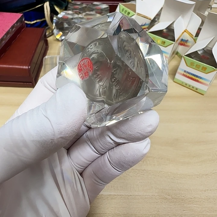 其他普通金属宋奶奶纪念币水晶