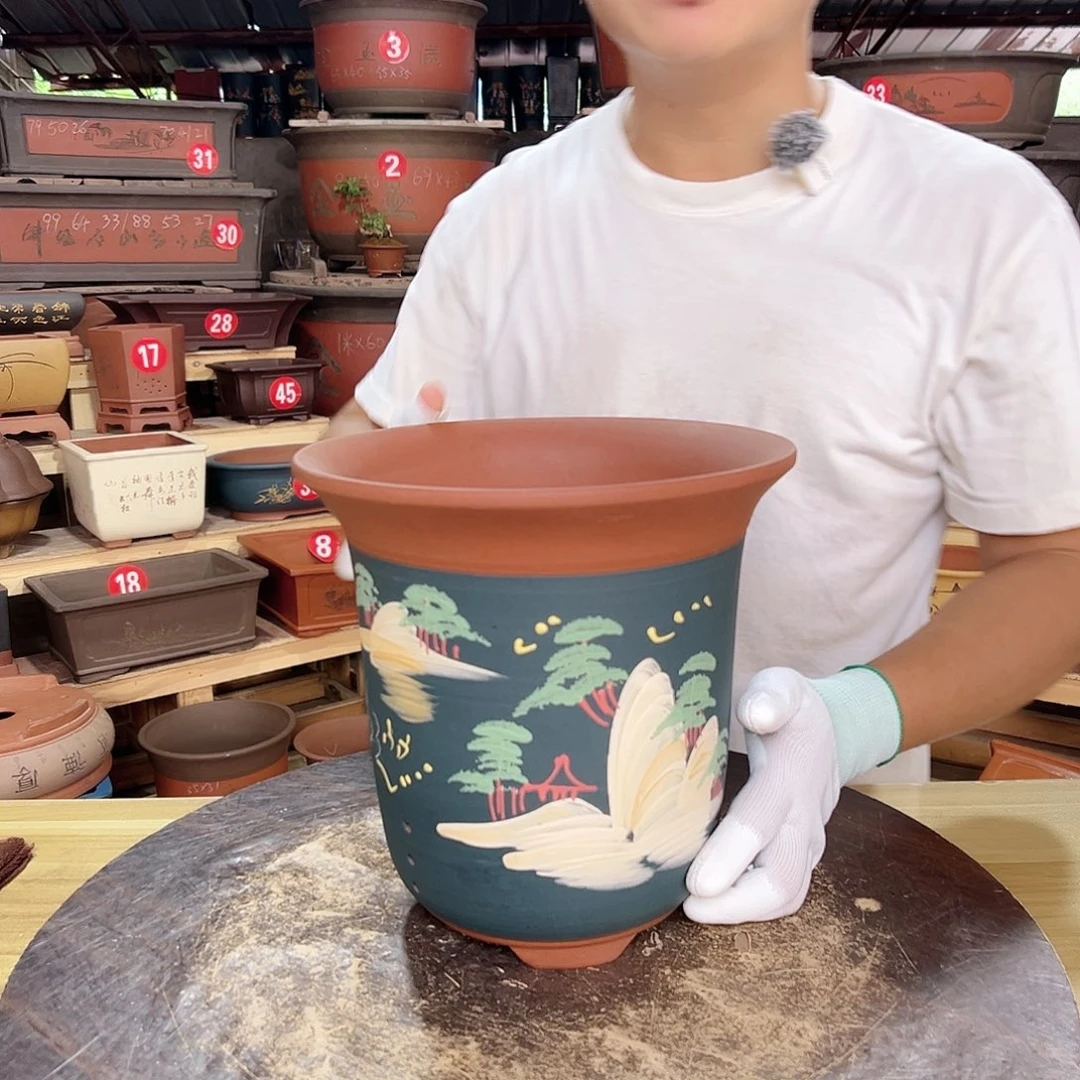 紫砂花盆工厂直发