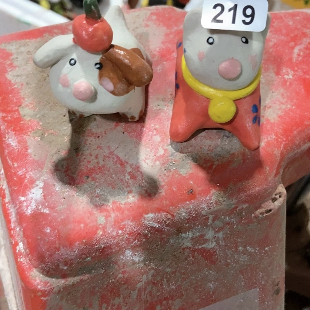 摆件K*_直播间手工抽象陶瓷摆件219