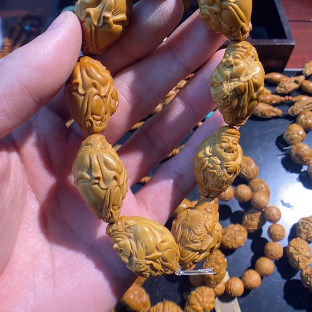 橄榄核手串/手链龙财