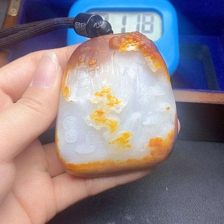 和田玉挂件未镶嵌闲**枚N