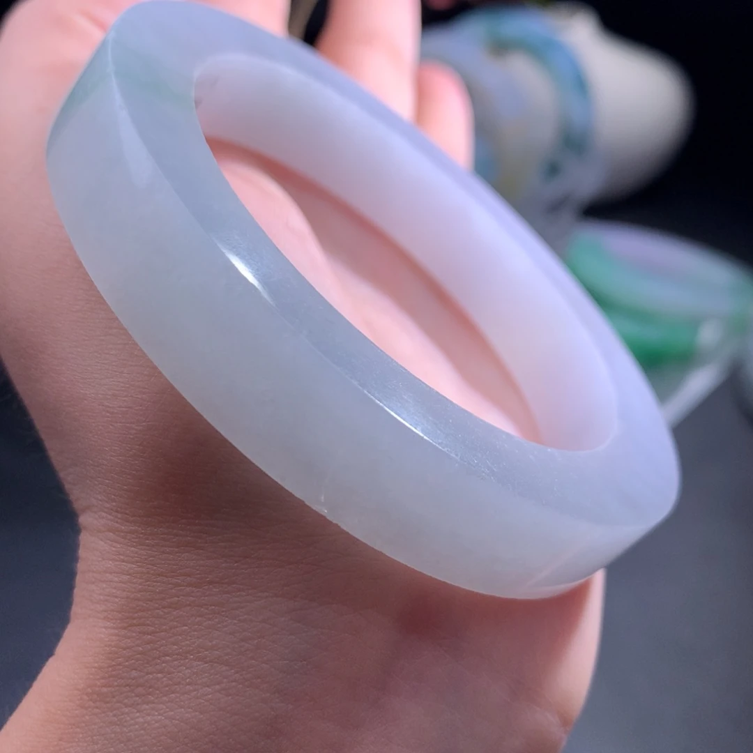 未镶嵌翡翠定制翡翠果冻条