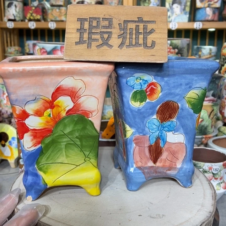 红陶景德镇艺术手绘作品