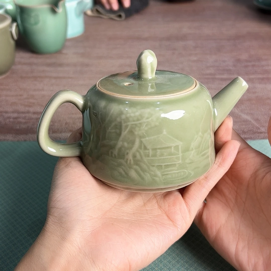 云间青瓷小米茶器