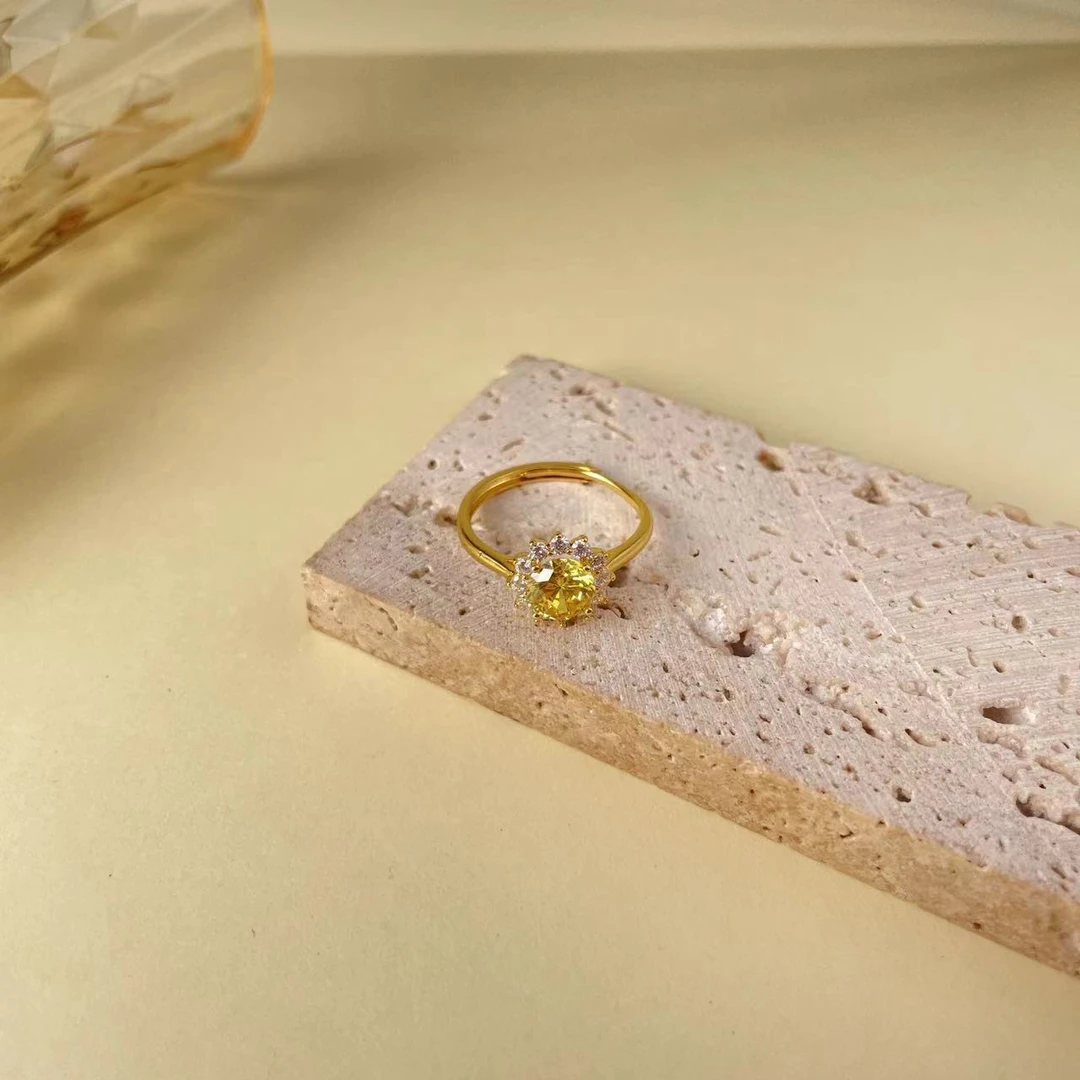 【高端定制】戒指 斯里篮咔黄戒指————————高货