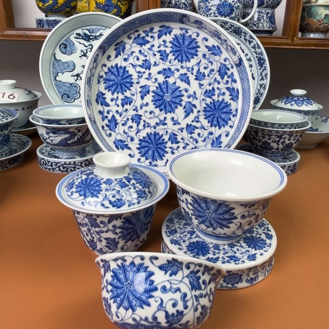 深***司景德镇陶瓷十件套