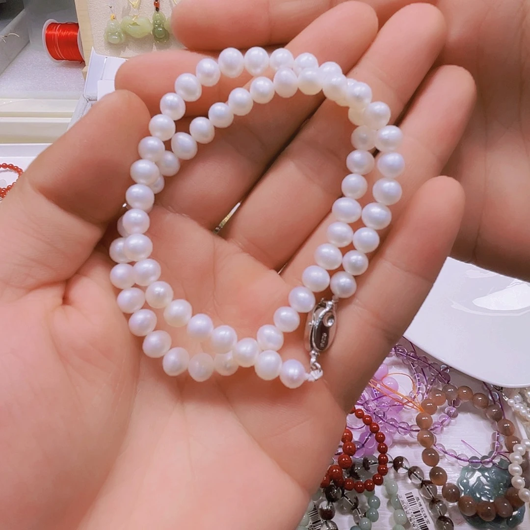 淡水珍珠颈饰未镶嵌