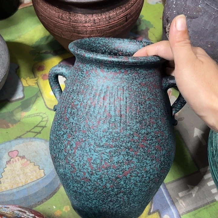 粗陶盆默认打孔高24口13