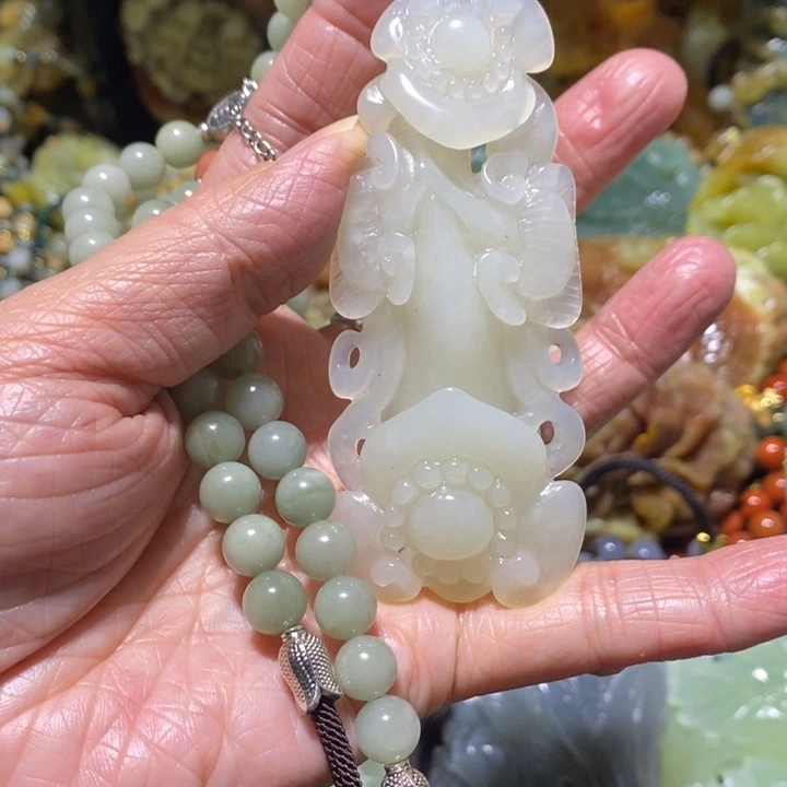 岫玉岫玉吊坠未镶嵌