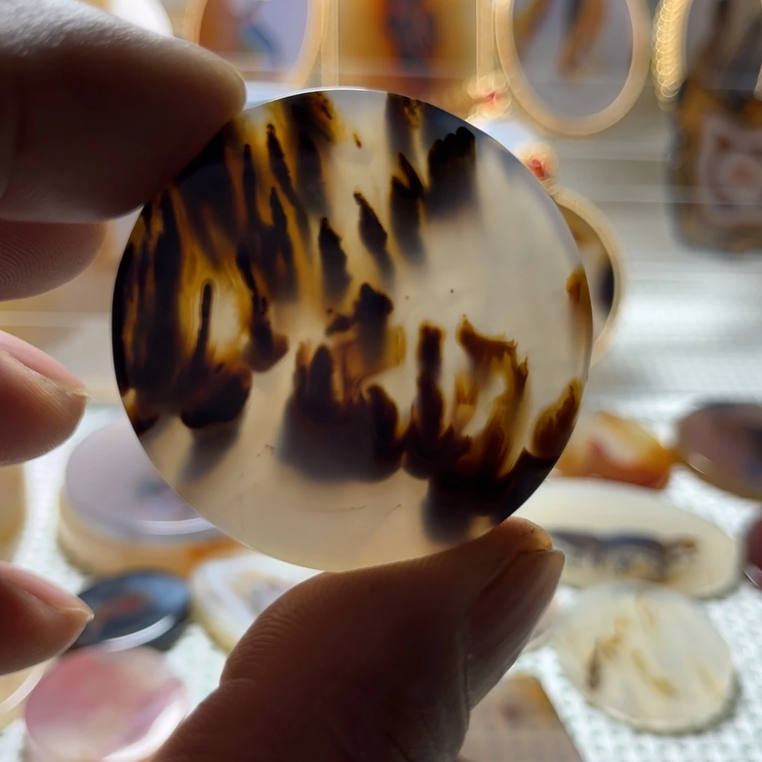 玛瑙/玉髓未镶嵌吊坠(不含链)