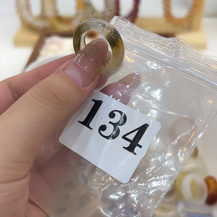 玛瑙/玉髓合金戒指134港15