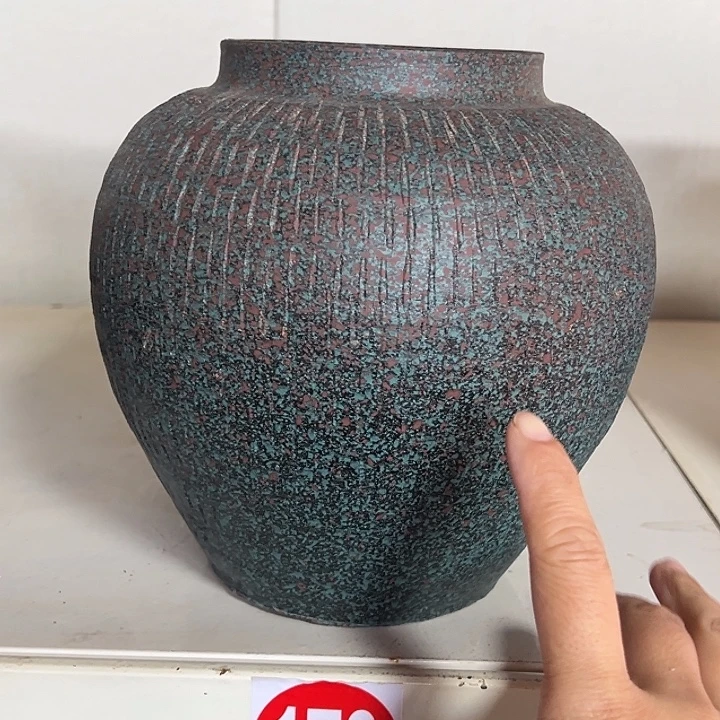 粗陶盆盆默认打孔高20口11