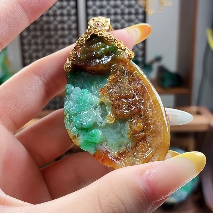 颈饰未镶嵌翡翠24