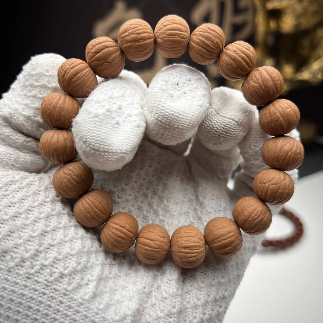 【核色猴头】原皮大凤羽手串