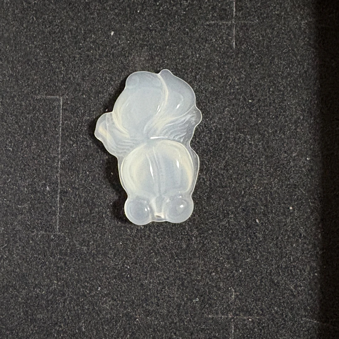 白冰金鱼项链挂坠