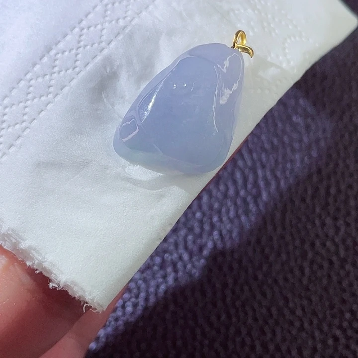 翡翠18K金镶嵌颈饰翡翠