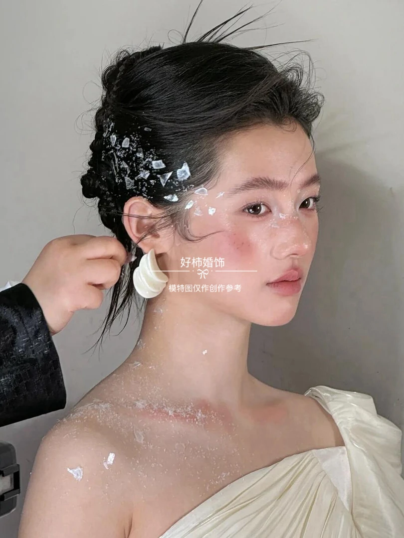 好柿｜400康康老师同款 贝壳碎片造型配饰